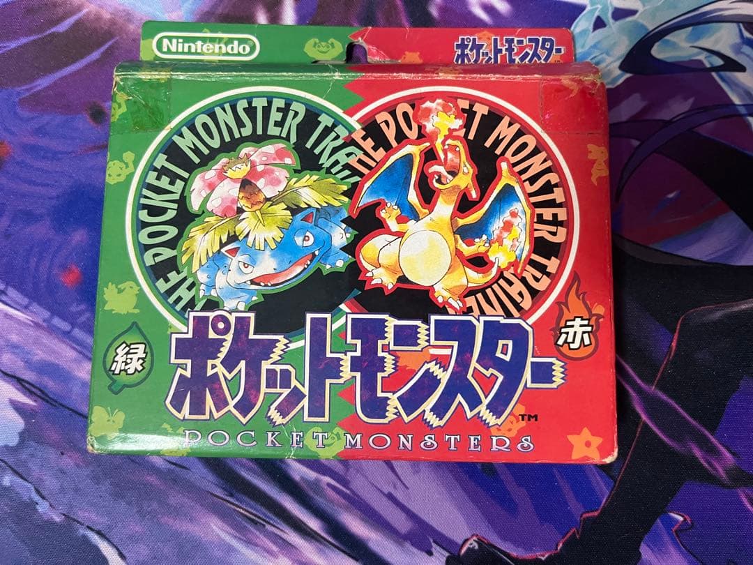 ポケモン トランプ 赤 緑　初期 ポケットモンスター