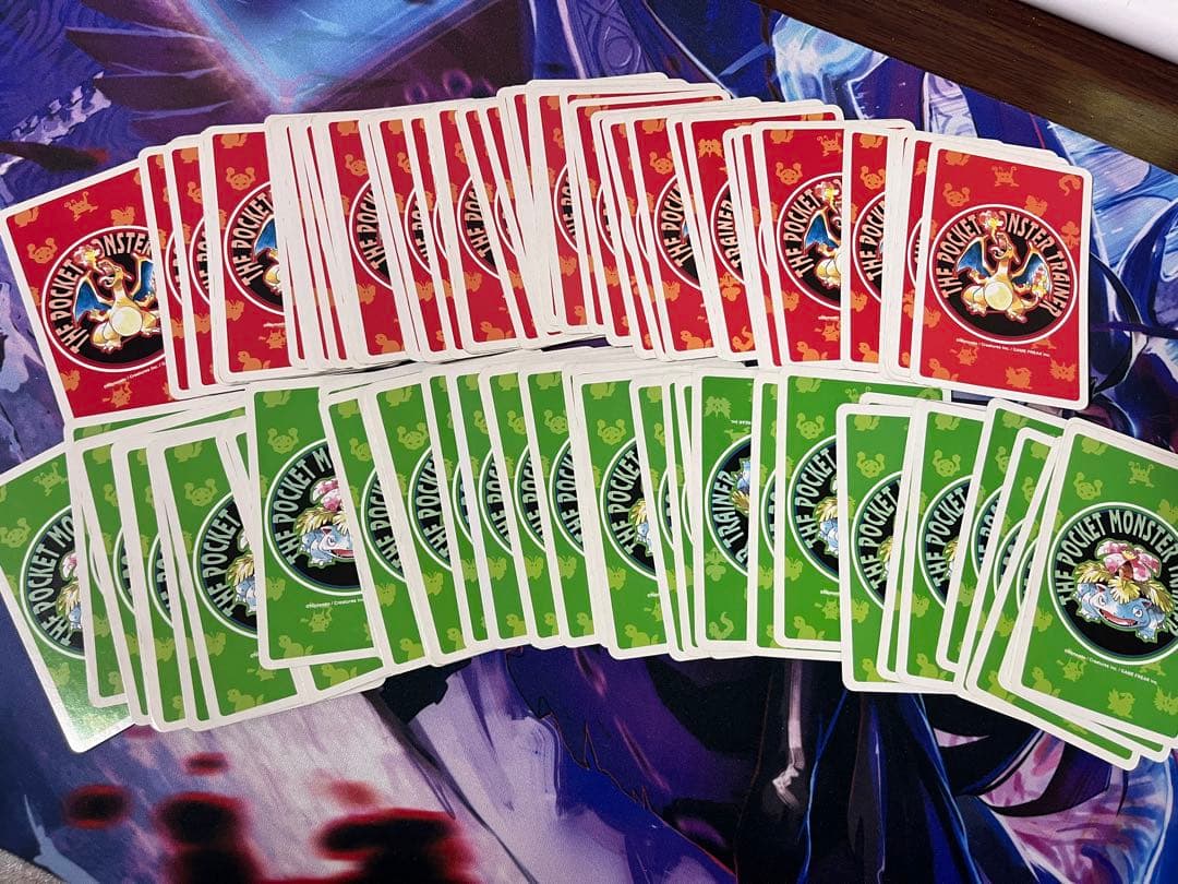 ポケモン トランプ 赤 緑　初期 ポケットモンスター