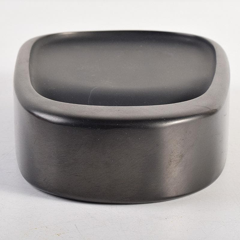 書道具　栄寿堂硯本舗　山下芳石作　雨畑硯　共箱　C　R8786