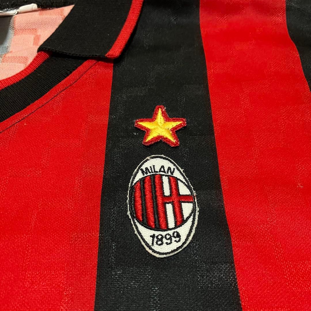 超希少！ロットLotto ACミランユニフォーム No.18 ロベルトバッジオ