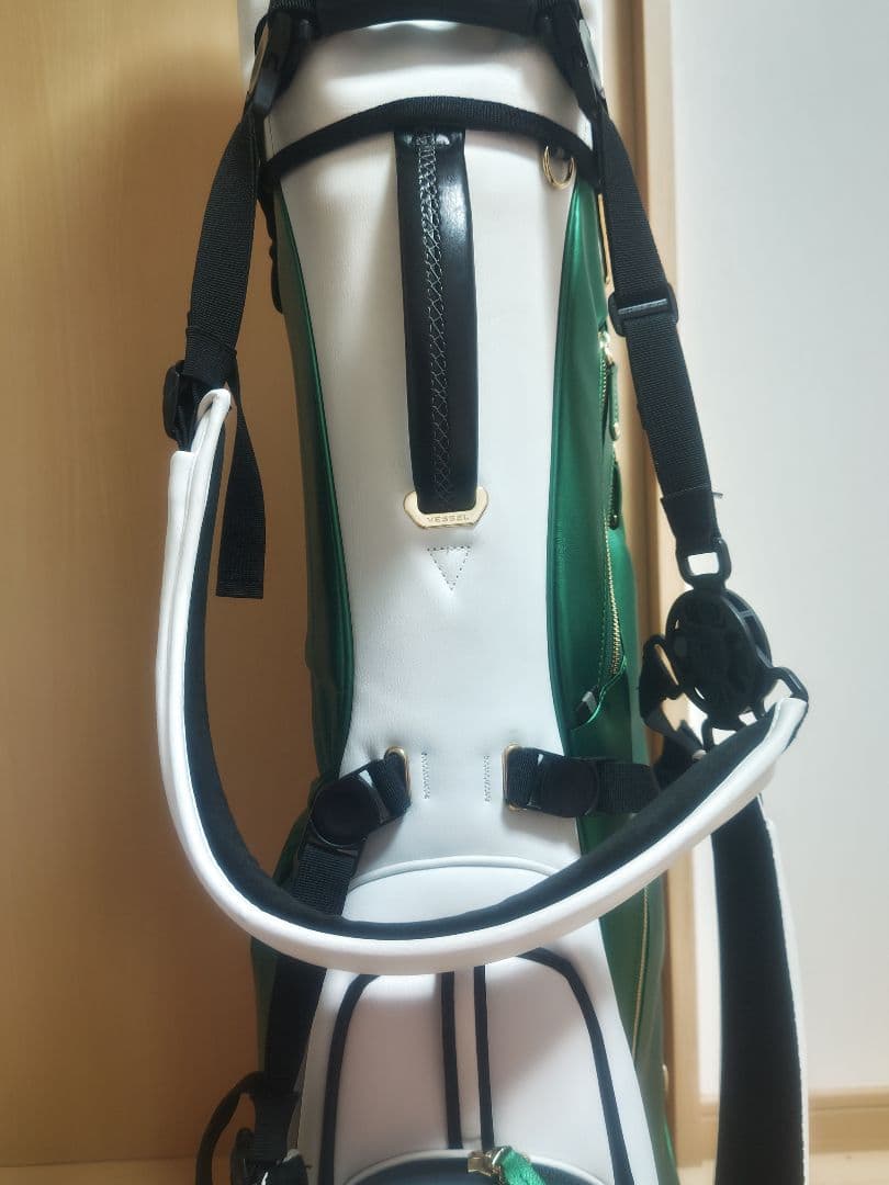 ベゼル VESSELゴルフスタンドキャディバッグ7.5型ダブルストラップ