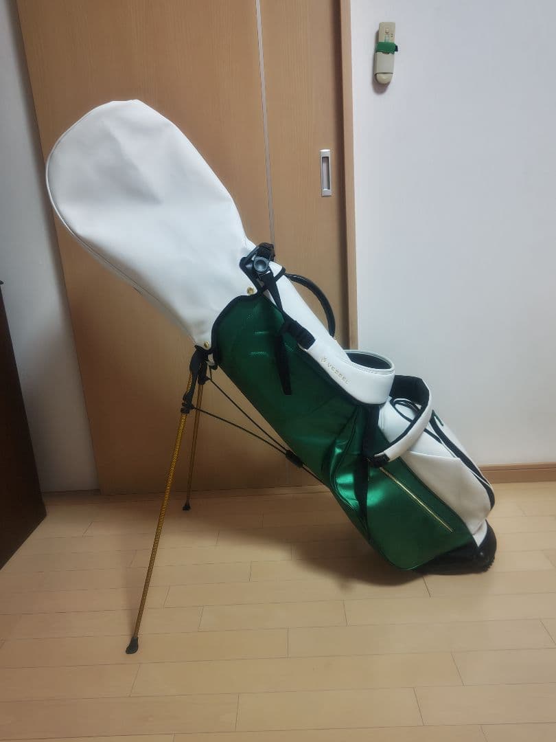 ベゼル VESSELゴルフスタンドキャディバッグ7.5型ダブルストラップ