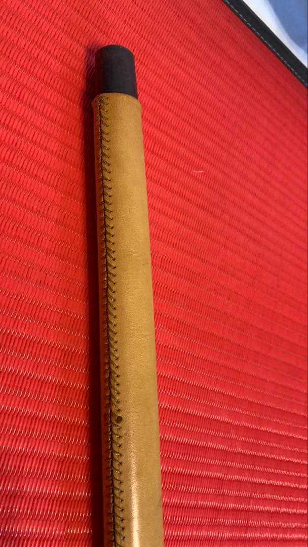 Kouichi 軍刀革鞘、継木木刀