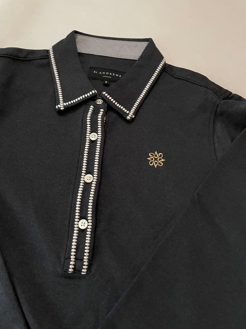 ☆美品☆セントアンドリュース　レディース長袖ポロシャツ
