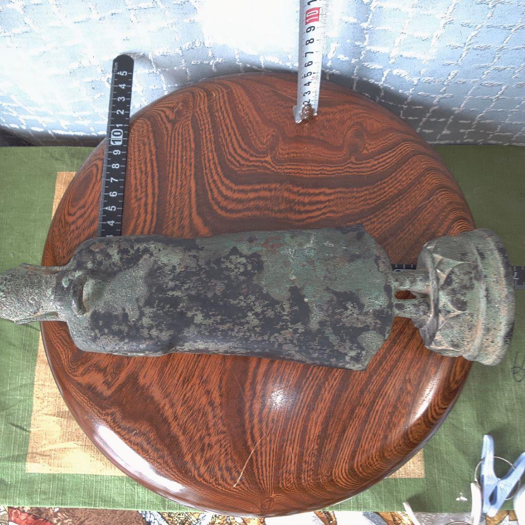青銅製 立像仏 約30cm 古代？