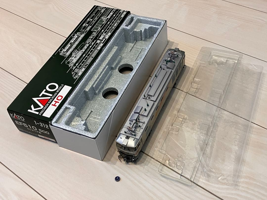 509号機 EF510 カシオペア色 【 KATO HOゲージ改造】