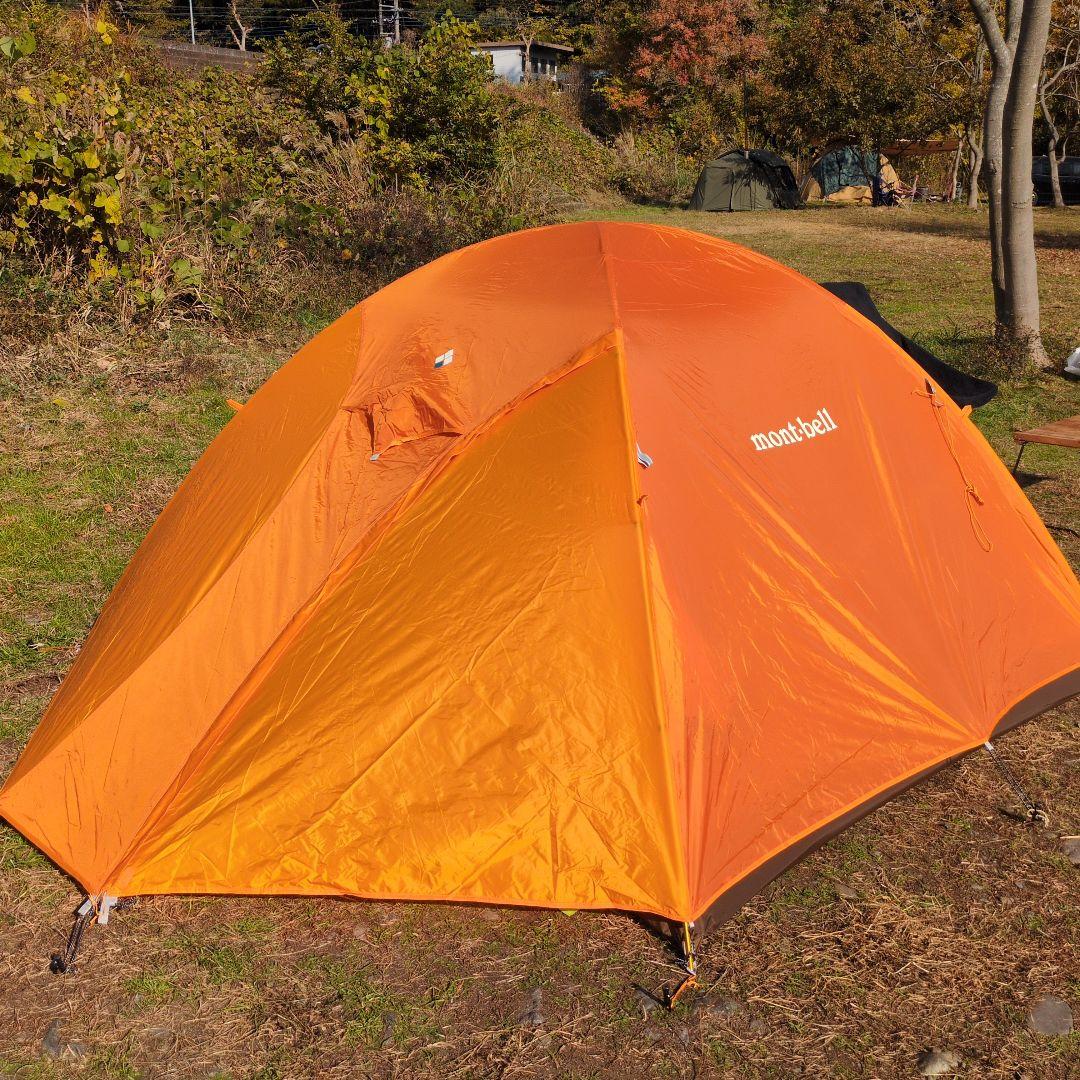 mont-bellクロノスドーム4型　専用テントマット付　モンベルテント