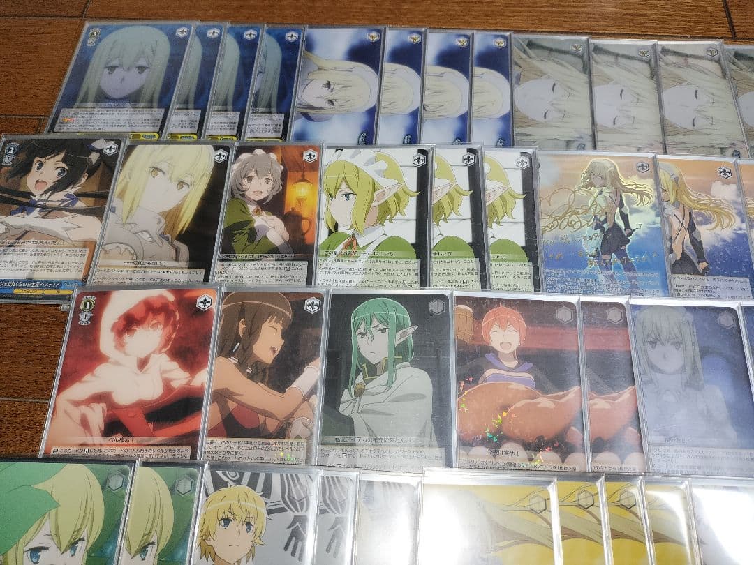 ダンまち デッキ ヴァイスシュヴァルツ アイズ ダンジョン出会いを求めるのは