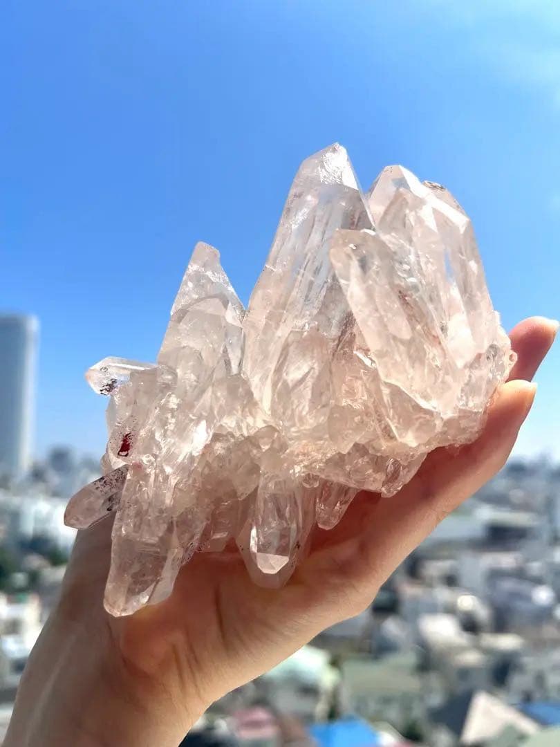 リクエスト✨美✨希少✨AAAAAピンクヒマラヤレムリアン神殿✨愛と美の女神神殿✨