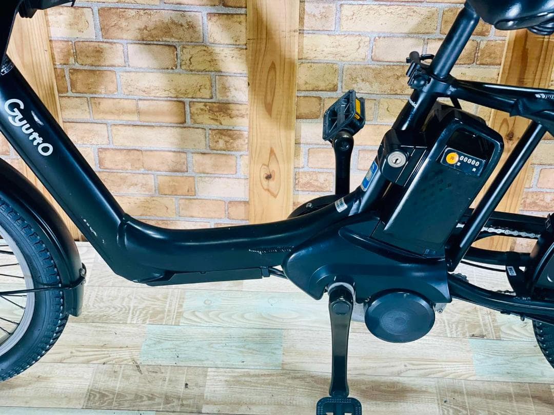 2019 王様 ブラック ギュットアニーズ子供乗せ電動アシスト自転車 H1256