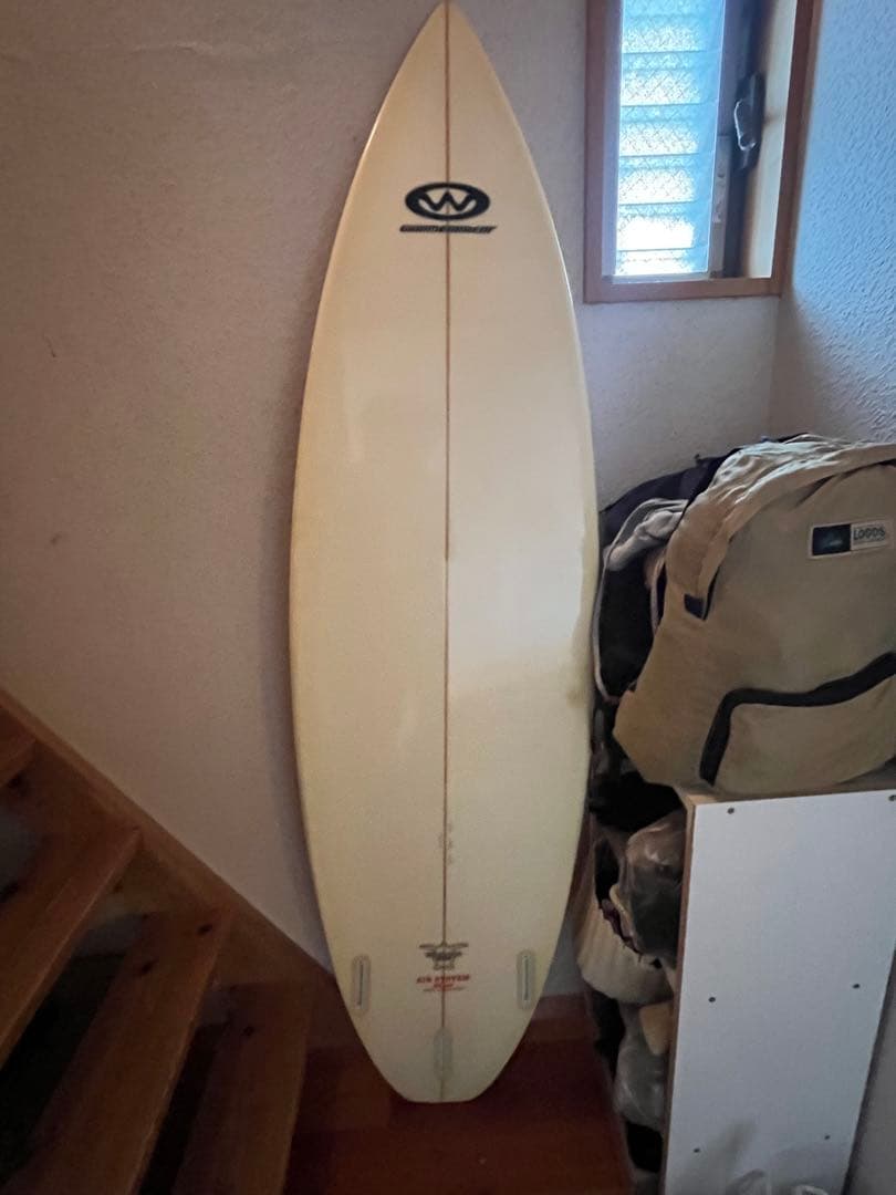 t*g様 ホワイトサーフボード 6'2\
