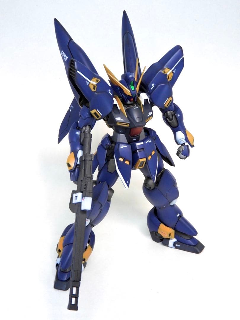 ぺ*ん様 HG ヒュッケバイン 全塗装 / スパロボ プラモデル 完成品