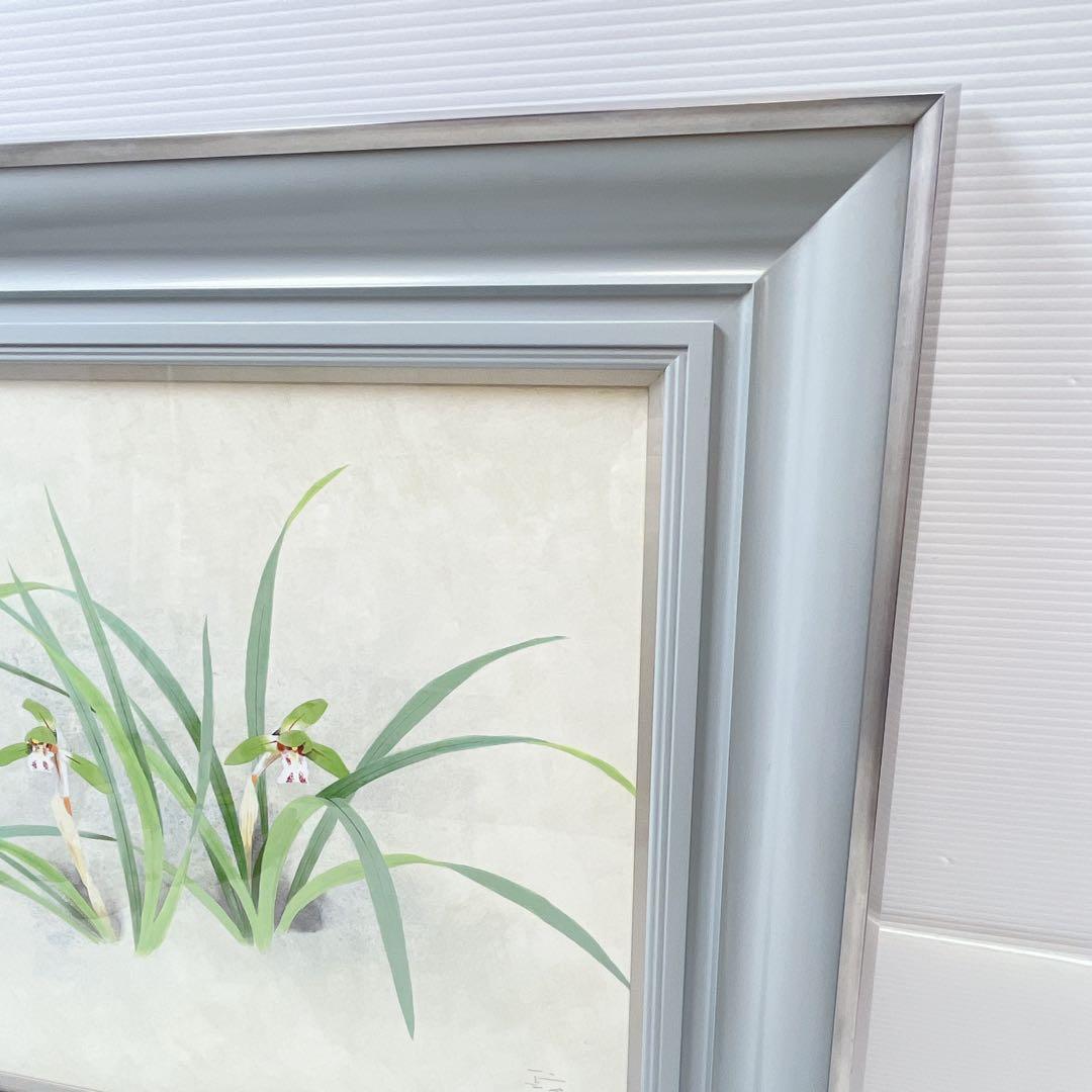 CH2752 松岡政信　絵画　「春欄」 日本画