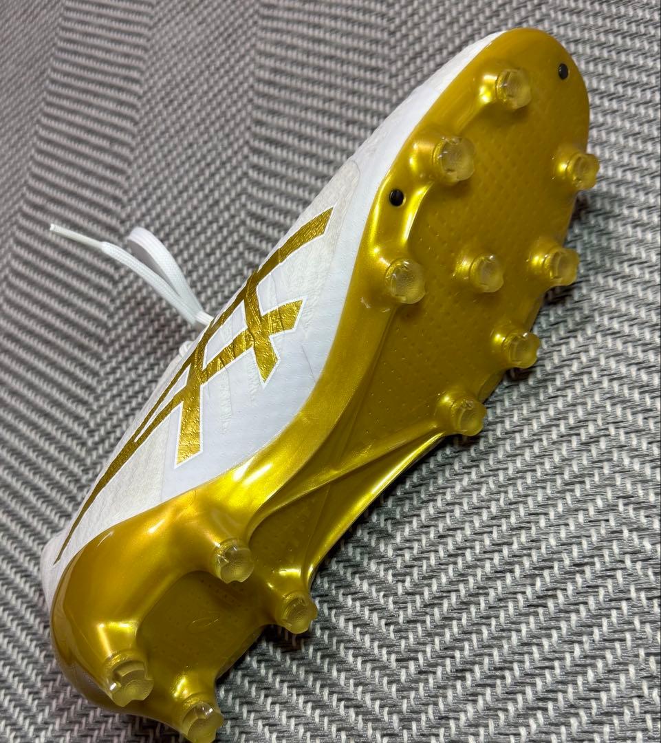 B新品 27cm アシックス DS LITE アクロス 2 サッカースパイク