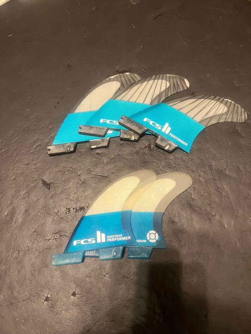 FCS II PERFORMER トライフィン 3枚セット