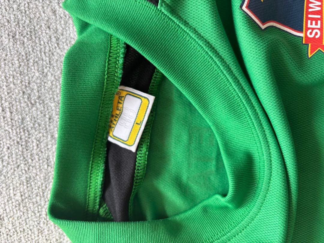 ATHLETA 聖和学園ゴールキーパーユニホームセット赤緑