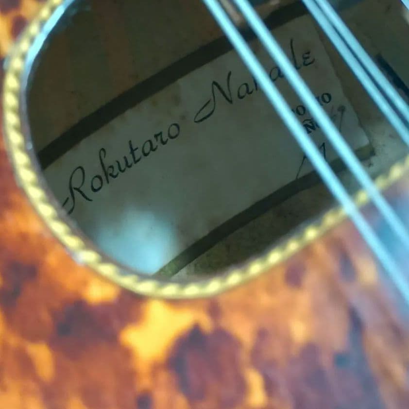 takiyanoshimizu1969年製　中出六太郎　　木製マンドリン