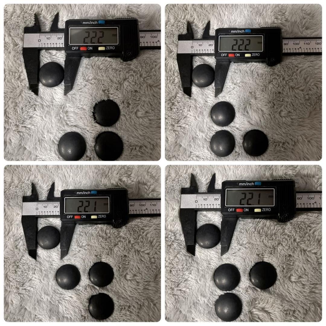 【碁笥付】蛤碁石30号 約8.2mm 那智黒石 白181個 黒182個