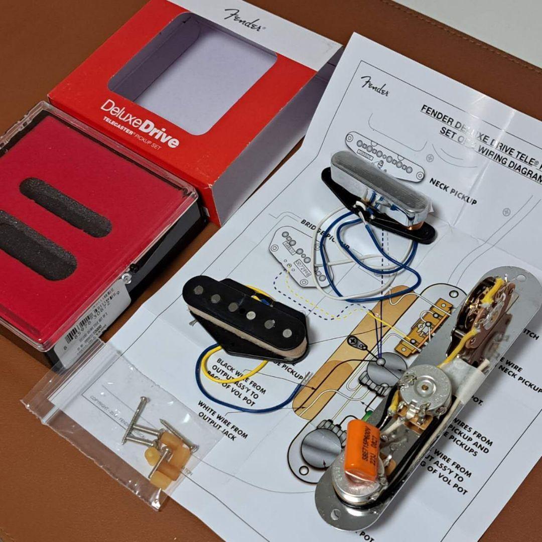 橋*本様 工房製作個性テレキャスター　Fender Deluxe Drive搭載