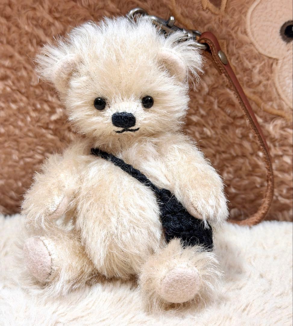 作家様 テディベア バッグチャーム キーホルダー