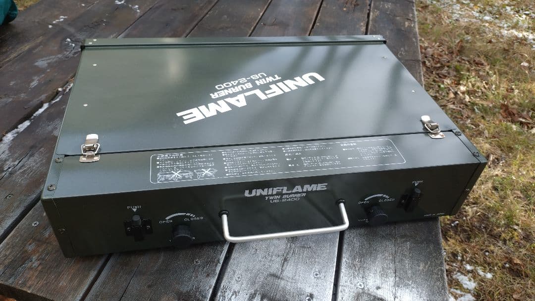 中*樹様 おまけ付き！未使用ユニフレームUS-2000＋コールマンスタンドセット