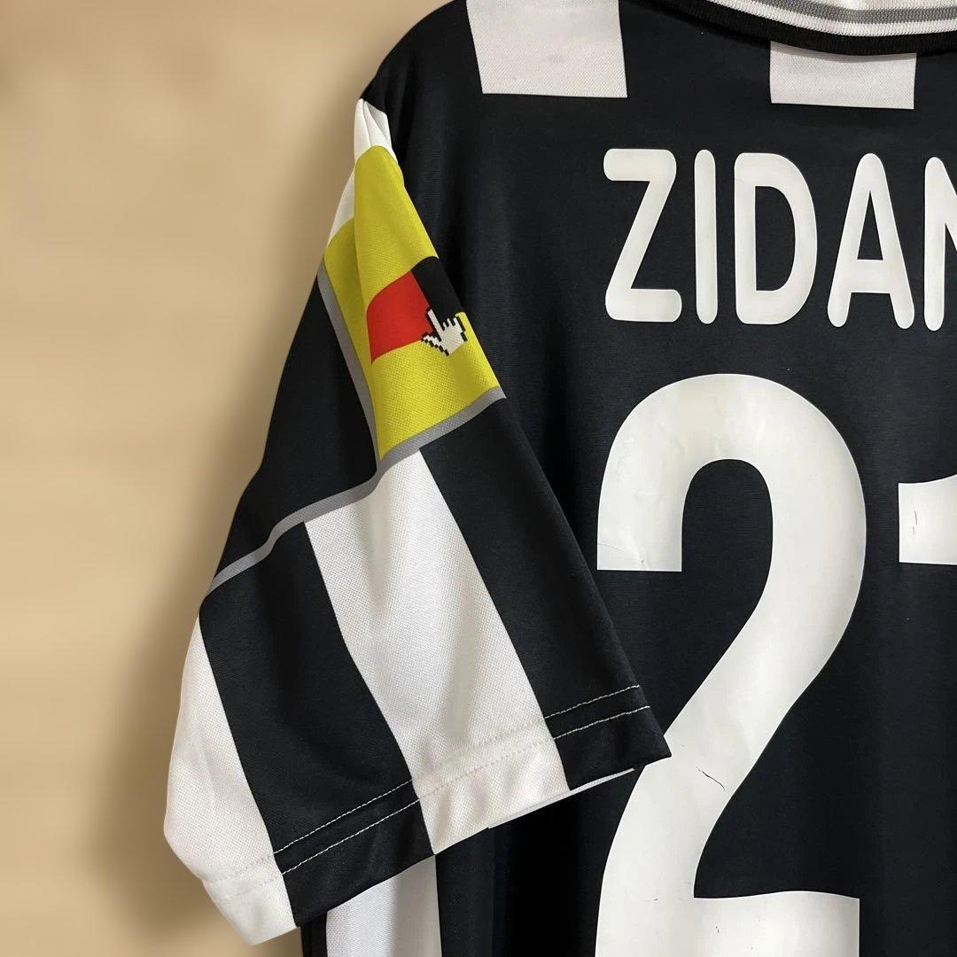 ジダン　ユベントス　ユニフォーム　Lサイズ