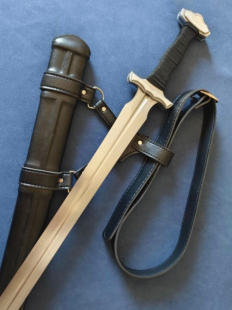 銀魂 バイキングの剣 古兵器 武具 手鍛造打 西洋剣 長剣【希少】高級 鑑賞用