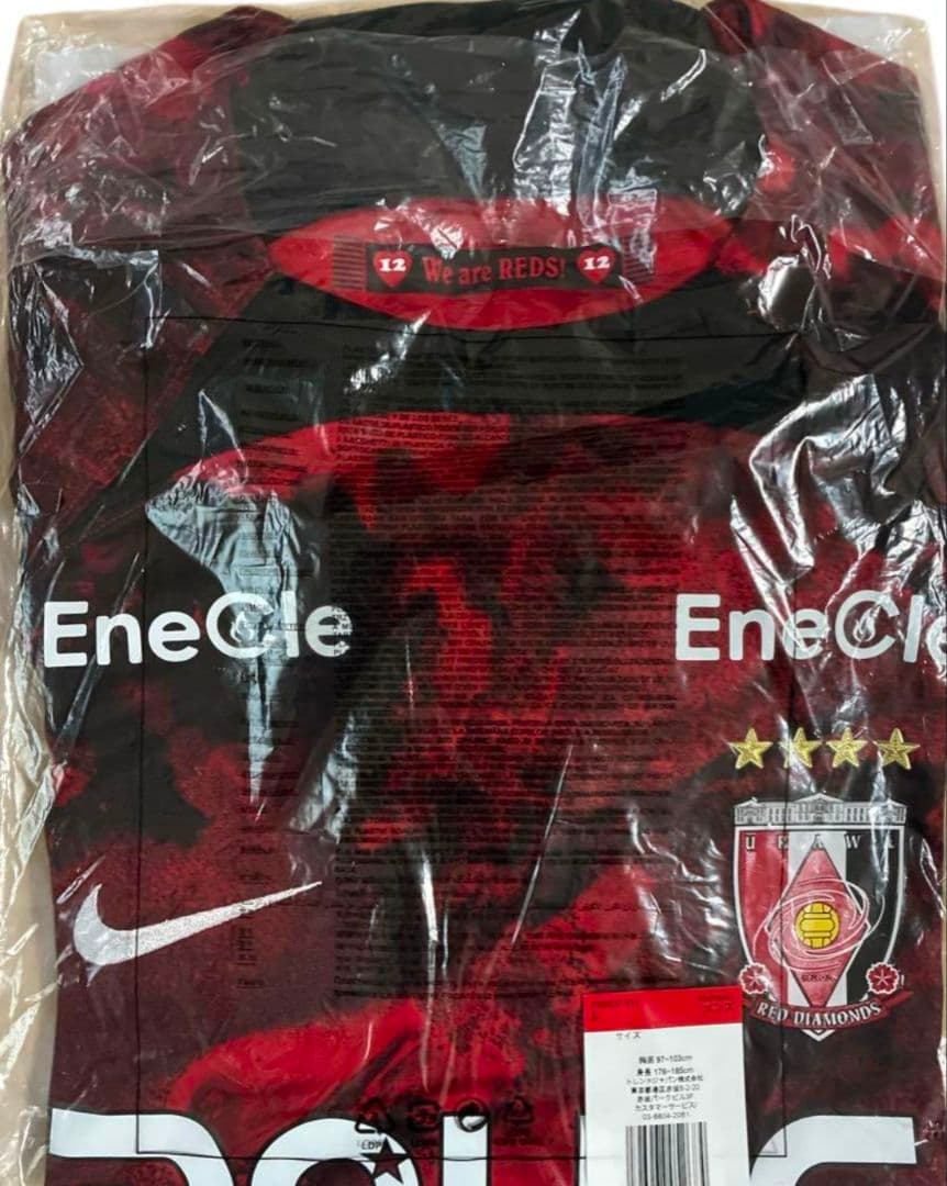 浦和レッズ 1stユニフォーム 2024 レプリカ 新品 未開封　L