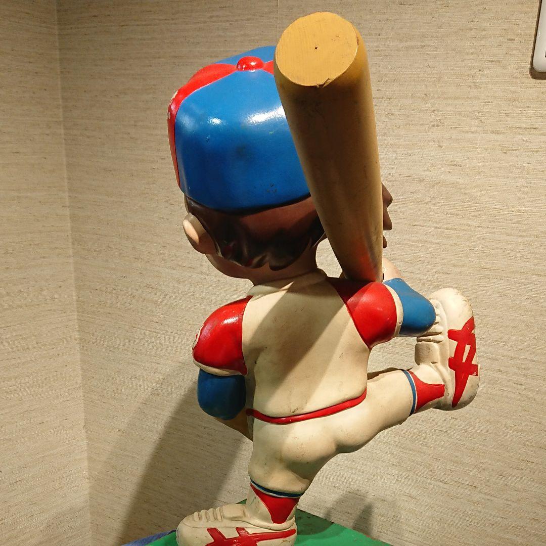 バッファロー人形 近鉄バッファローズ 昭和レトロ ソフビ人形 古いおもちゃ