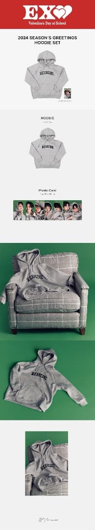 EXO 2024 WE ARE ONE パーカー フーディ ベッキョン トレカ