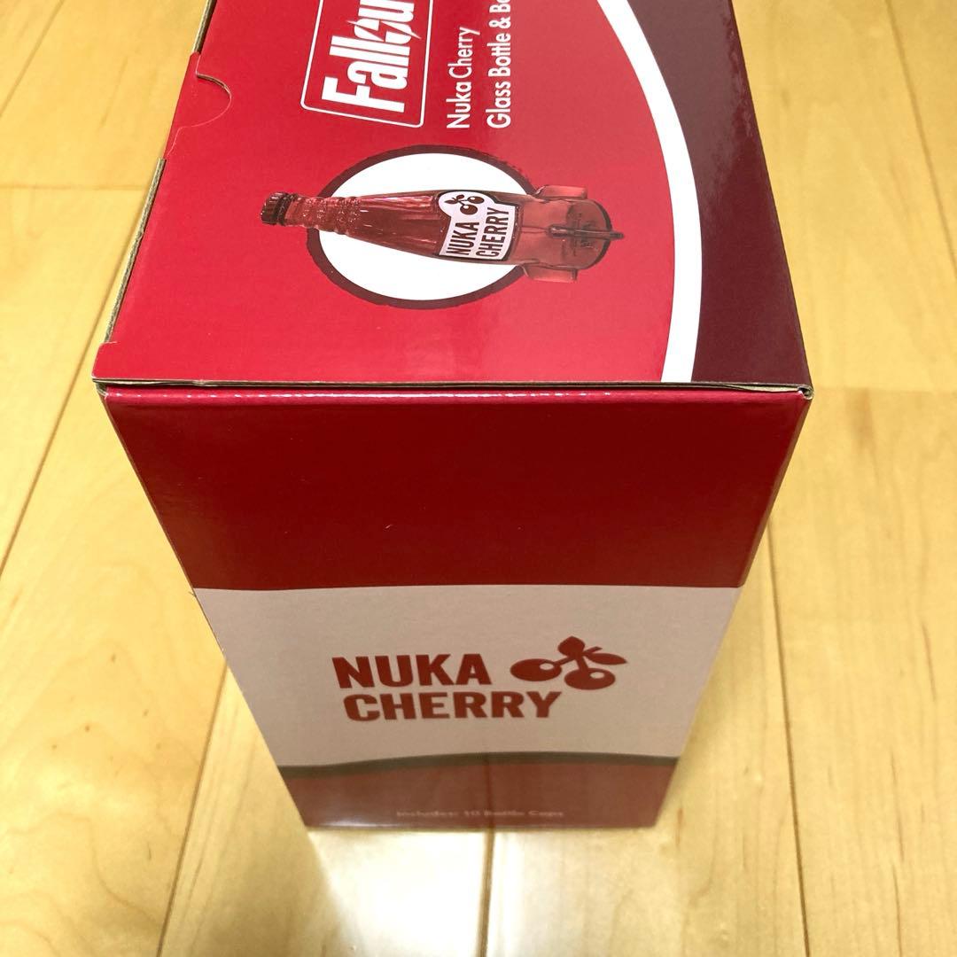 新品未開封 Fallout ヌカチェリー グラスボトル＆キャップ　ヌカ・コーラ瓶