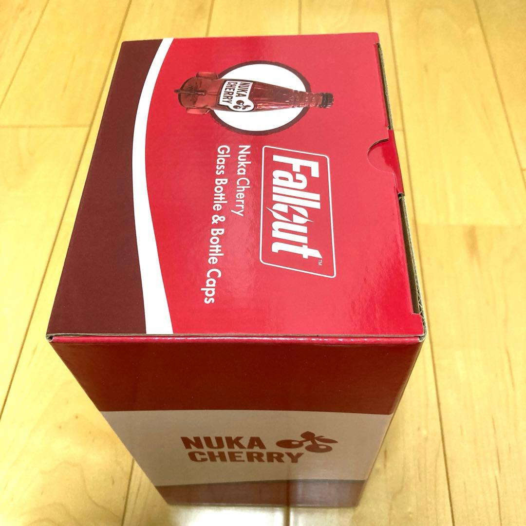 新品未開封 Fallout ヌカチェリー グラスボトル＆キャップ　ヌカ・コーラ瓶
