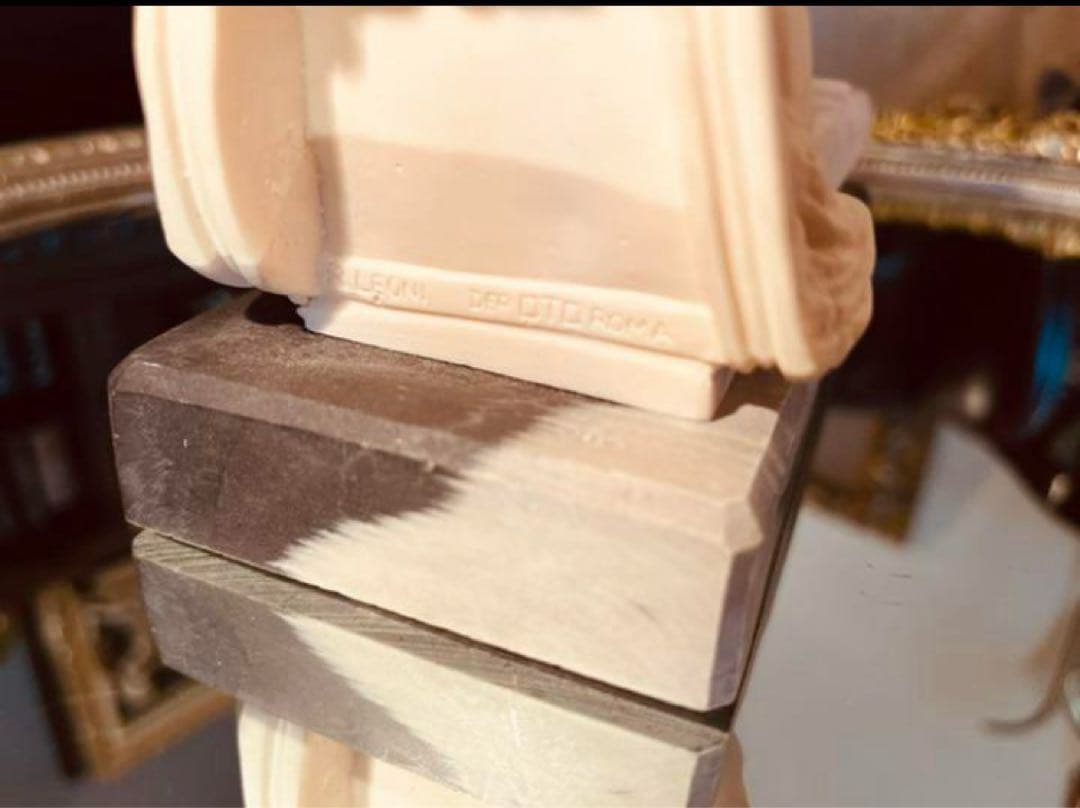 湯布院アンティーク イタリア製ポーリーヌ・ボナパルト ナポレオン妹 大理石 置物