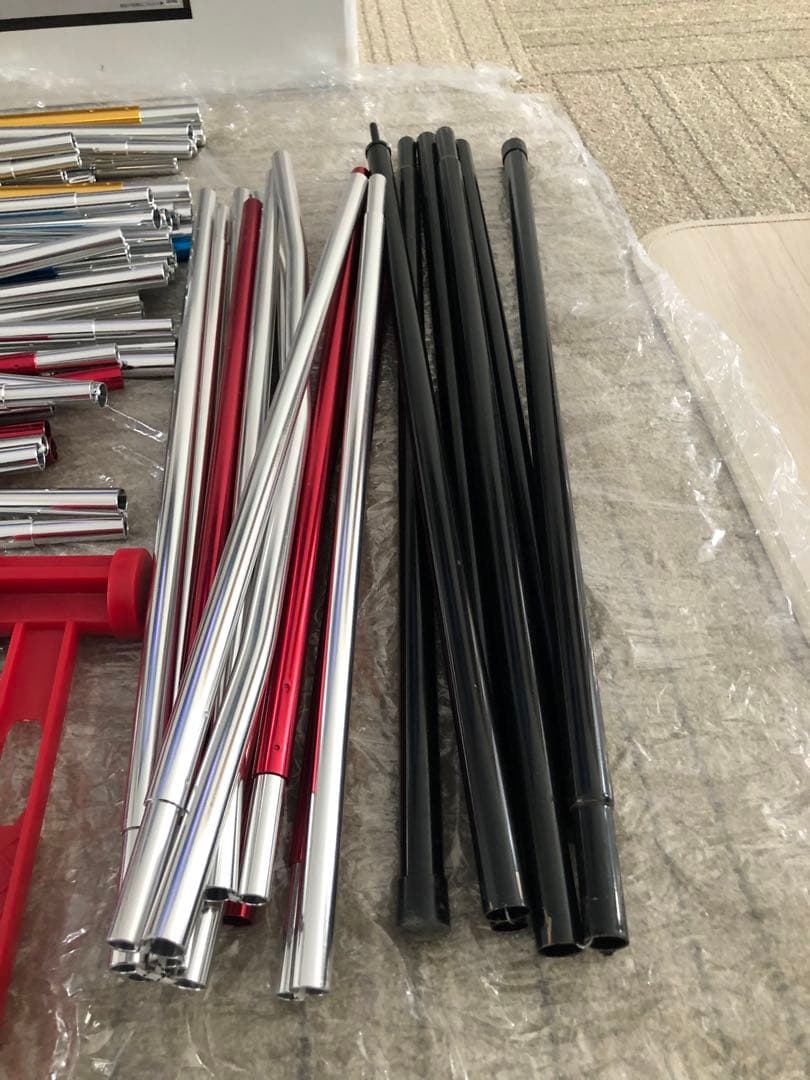 美品●コールマン Coleman●4Sワイド2ルーム カーブ