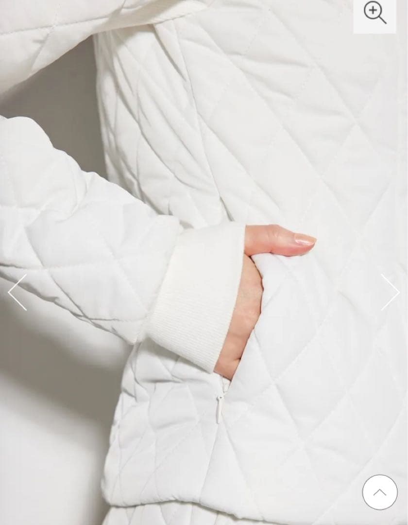 【RIENDA GOLF】キルティングパネルラインブルゾン