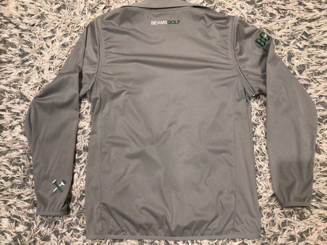 BEAMS GOLF PURPLE LABEL エアシャットタラッティ グレーL