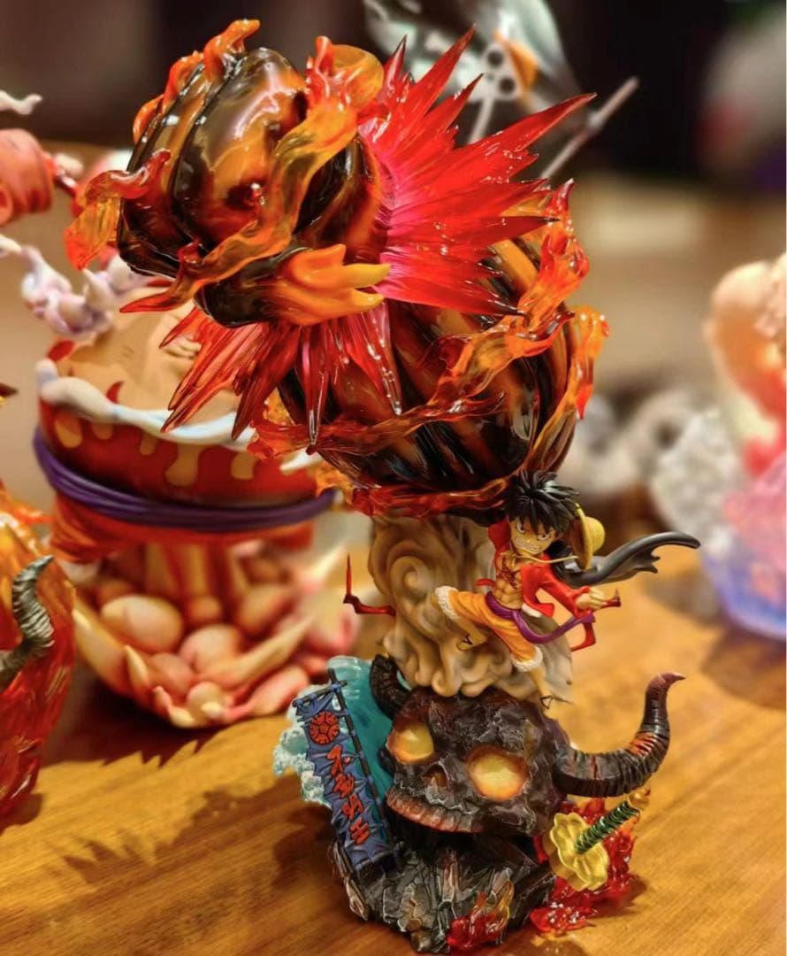 ワンピース ルフィ ガレージキット ガレキ スタチュー⑥②