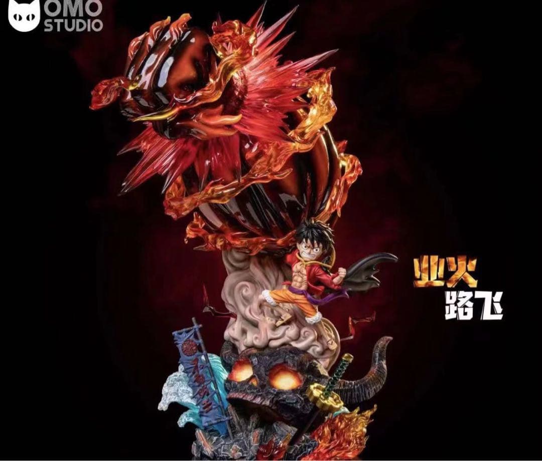 ワンピース ルフィ ガレージキット ガレキ スタチュー⑥②