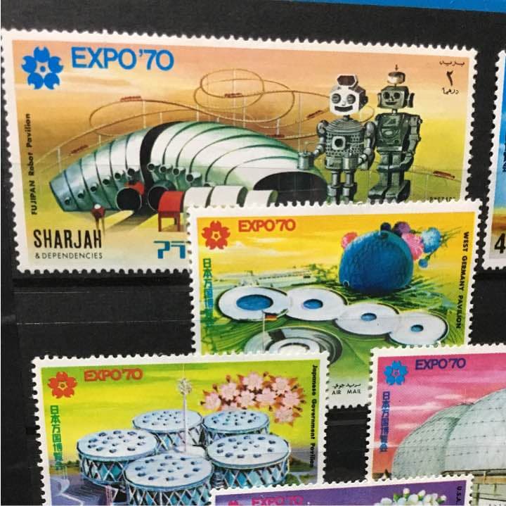 エキスポ70 未使用品 6枚セット