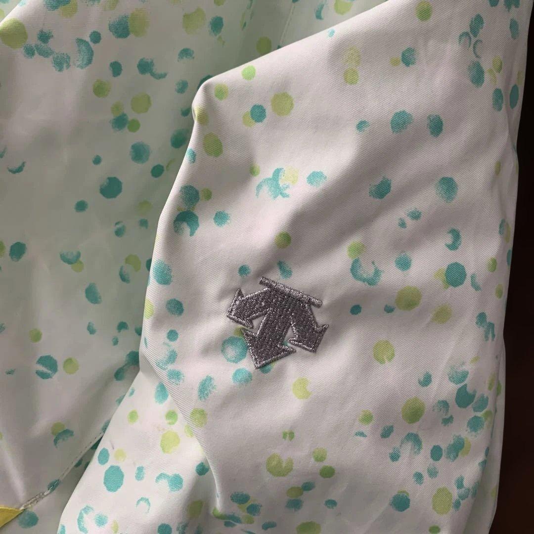 デサント 女児 スキーウェア 美品 140 ジャニアスーツ キッズ　無記名