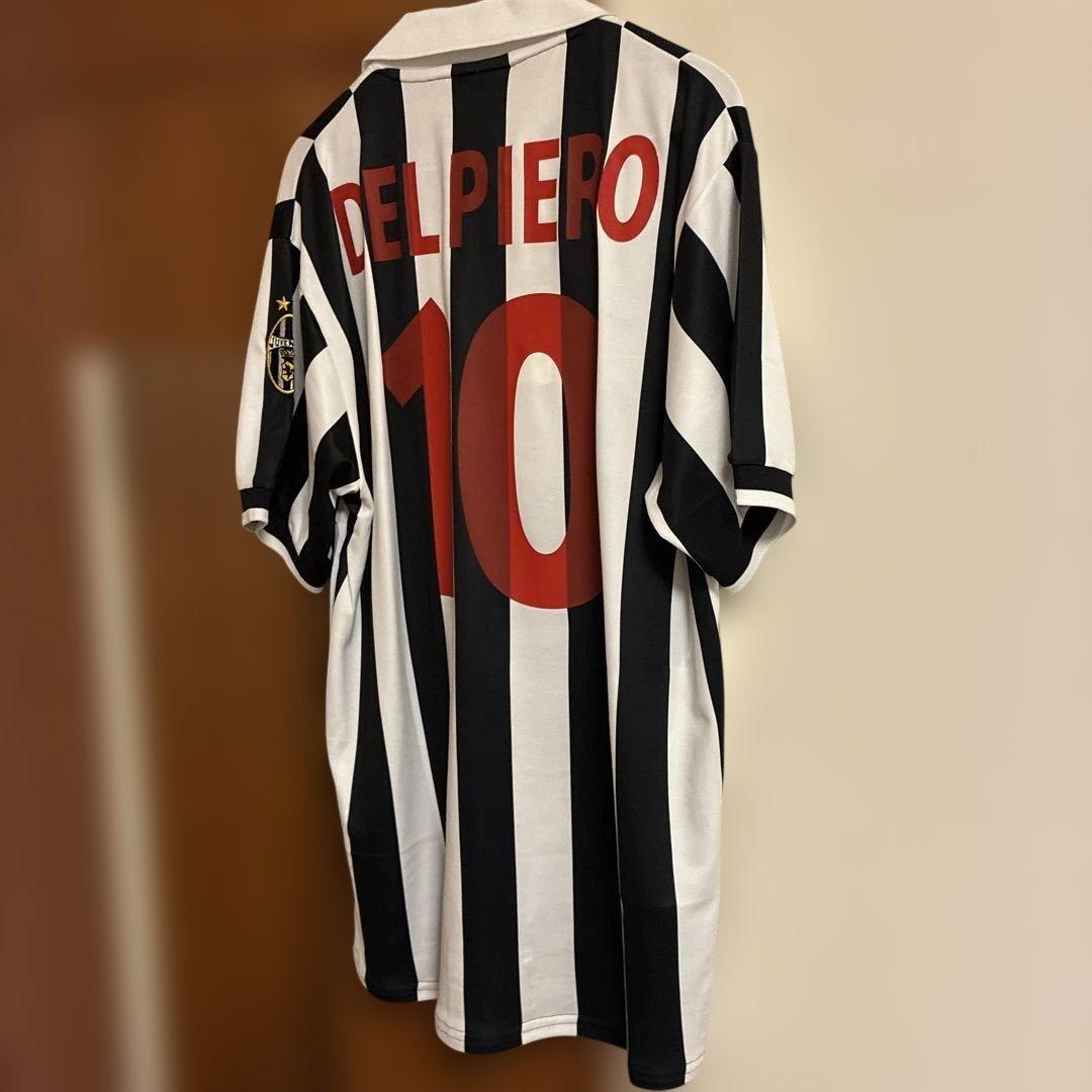 (新品・タグ付き) デルピエロ ユベントス 98/99 ホーム半袖ユニフォーム
