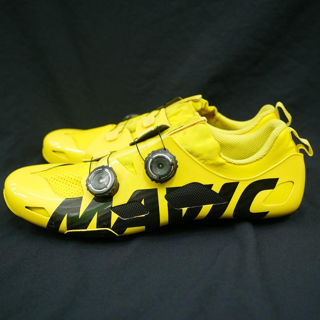 74%オフ 選手支給品 Mavic コメットアルチメイト 最高級カーボンシューズ