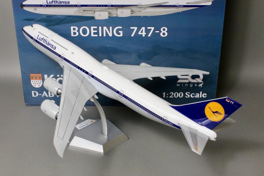 1/200 ルフトハンザ B747-8 レトロ塗装 D-ABYT