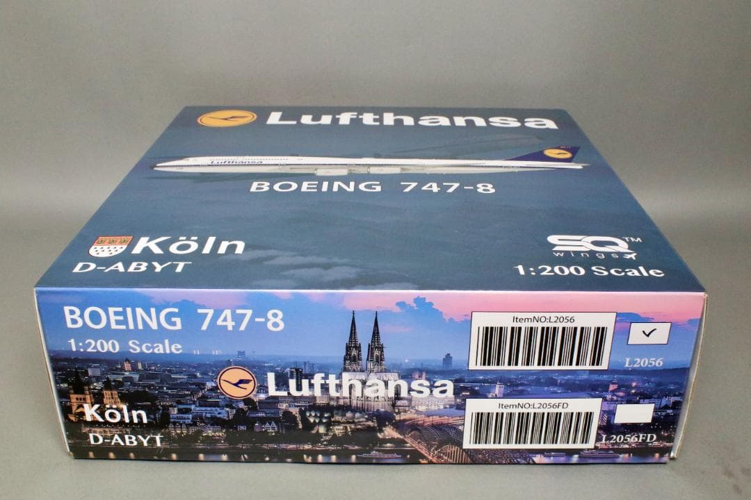 1/200 ルフトハンザ B747-8 レトロ塗装 D-ABYT