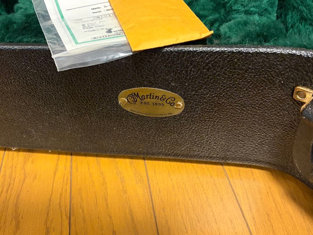 マーティンギター、D-1、1997年、USA、ピックアップ、純正ハードケース付き