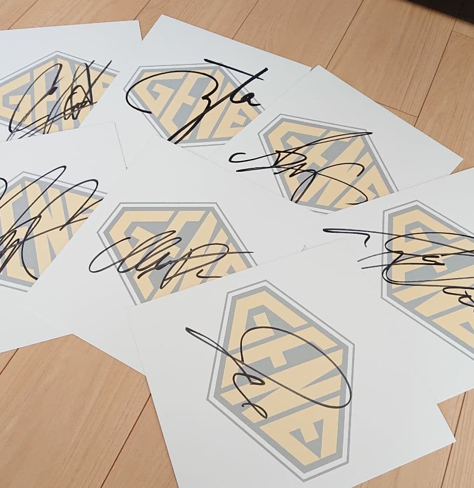 GENERATIONS ジェネレーションズサイン色紙