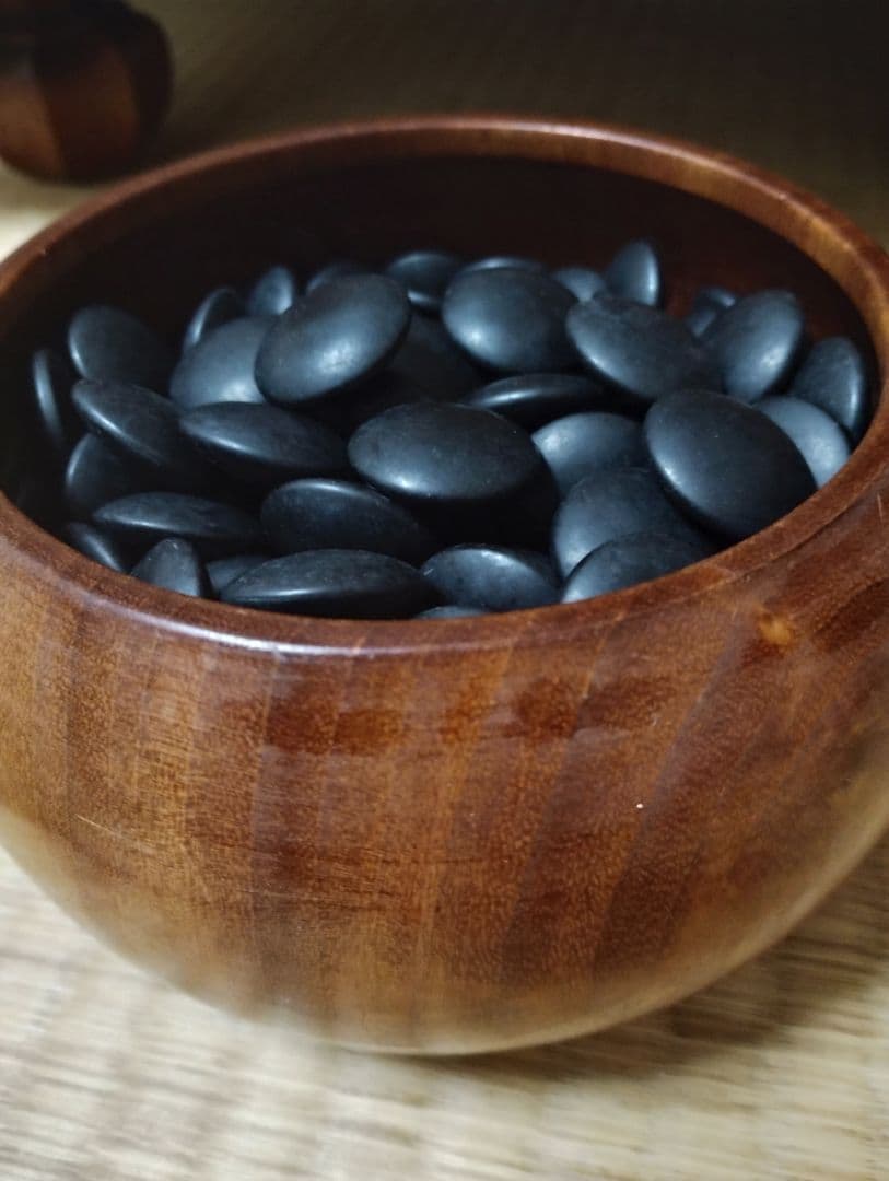 高級囲碁セット（碁盤・碁石・碁笥）