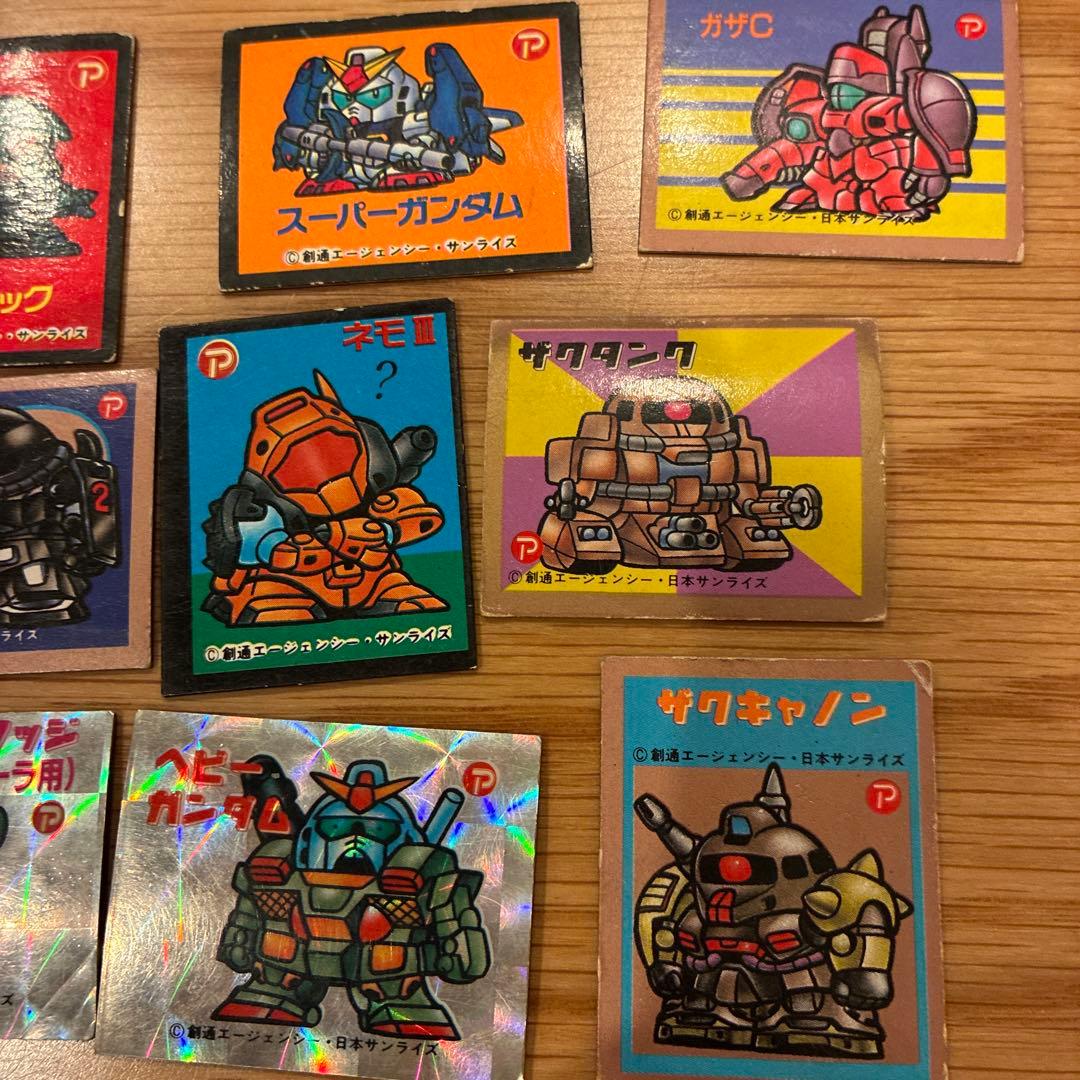 昔のガンダム　マグネット19枚セット