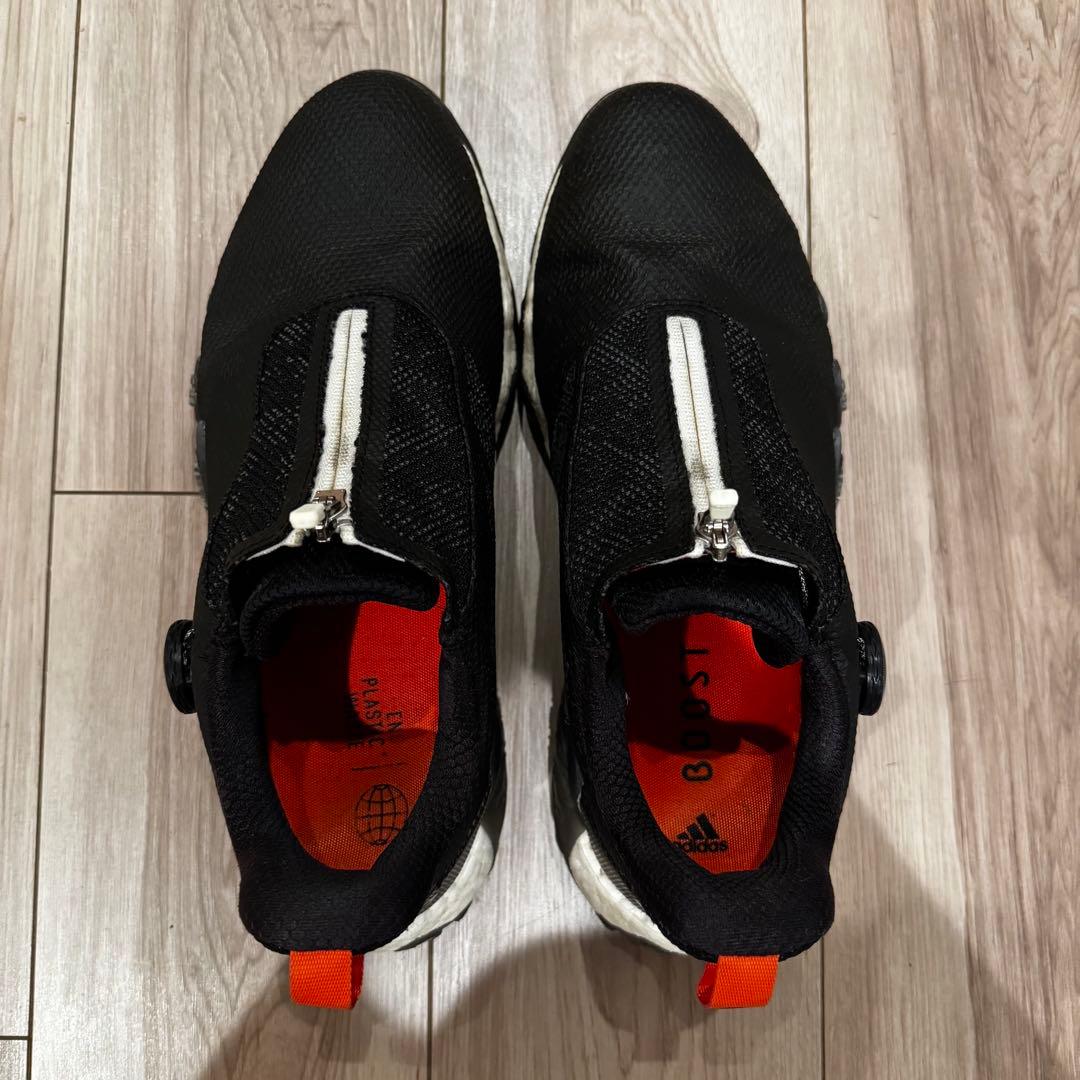 ゴルフシューズ コードカオス22 BOA メンズ　27.5センチ　ブラック　黒