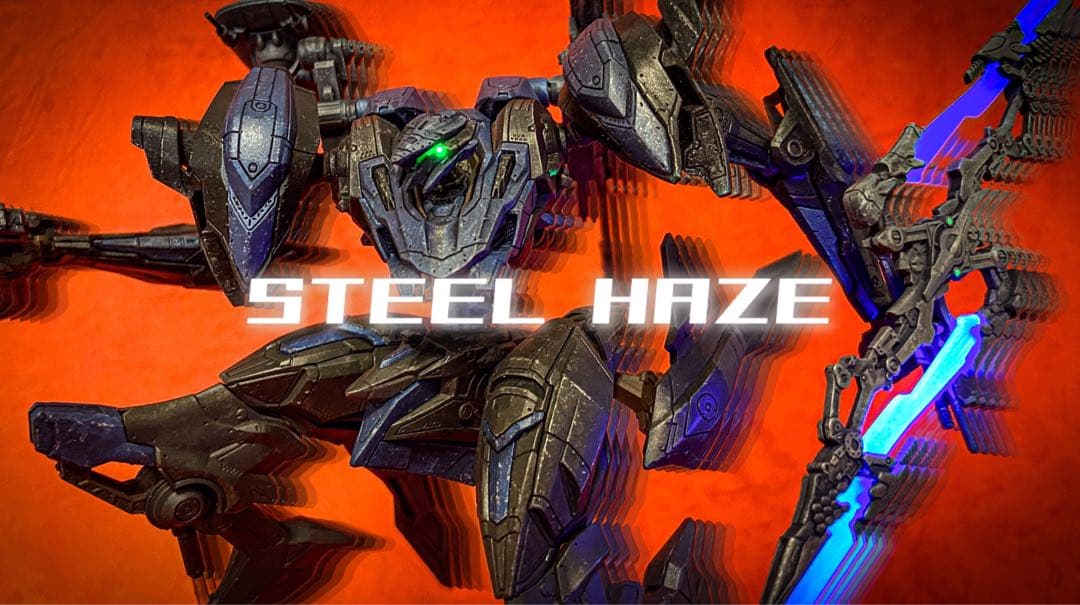 完成品　スティールヘイズ　30MM プラモデル　アーマードコア　AC6